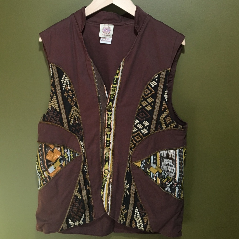 Uniquely crafted men’s vest